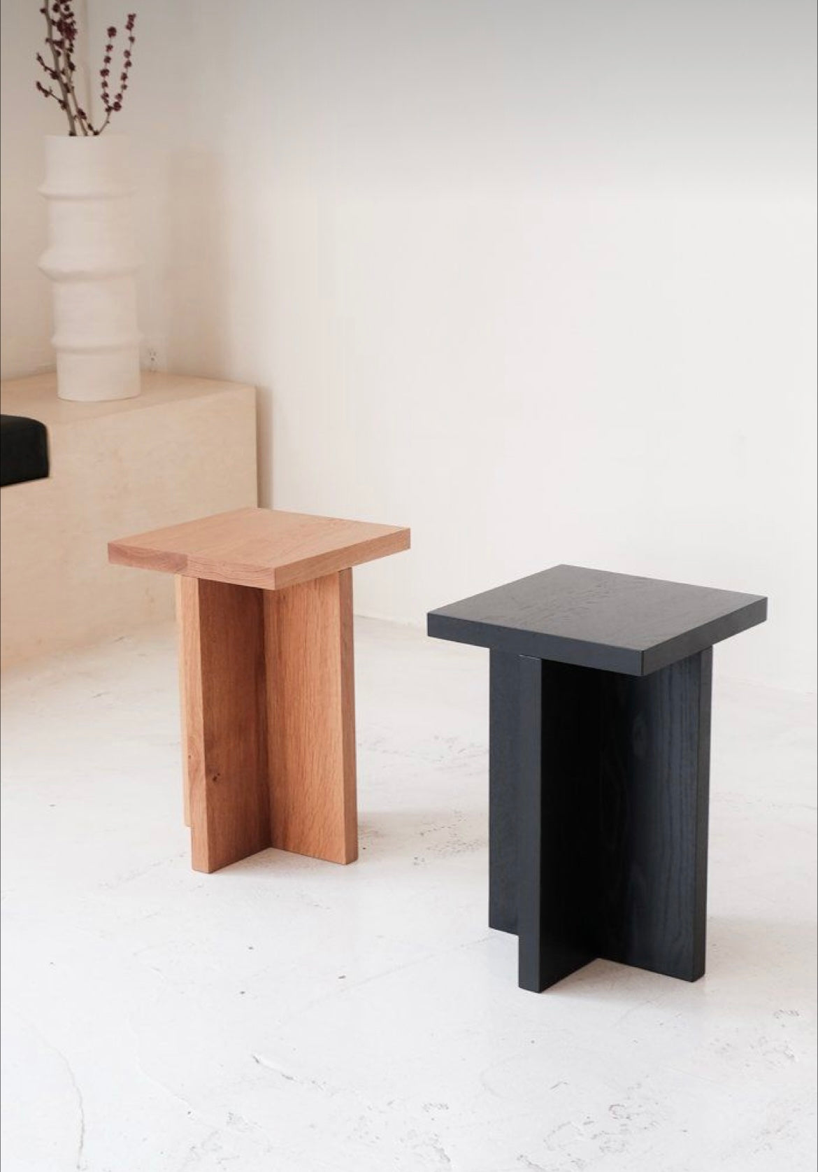 Taburet stejar OAK FUSION