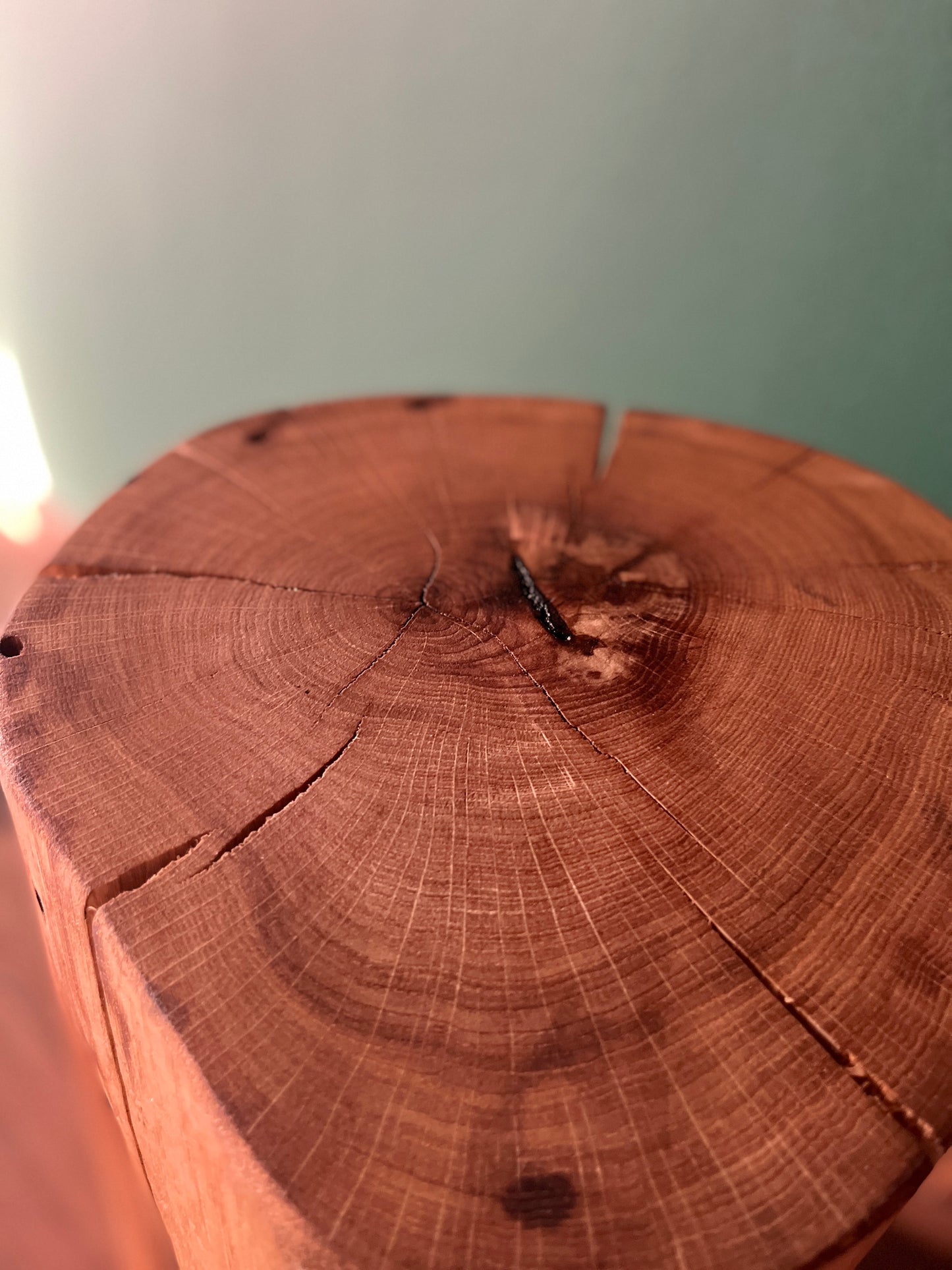 Tabourets en bois massif BAWER