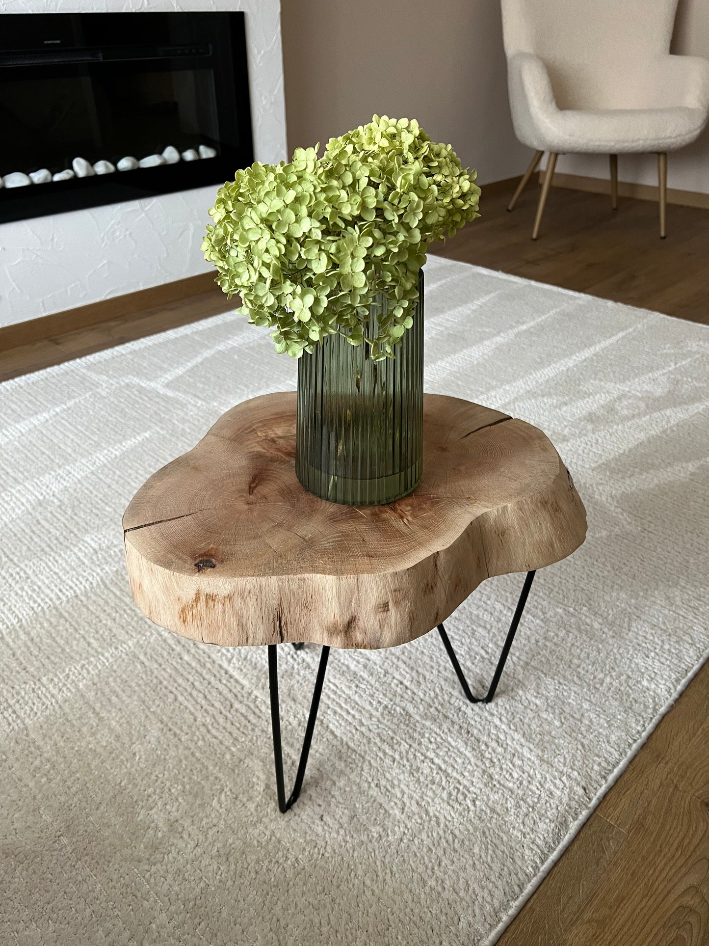 Solid oak coffee table - Overa