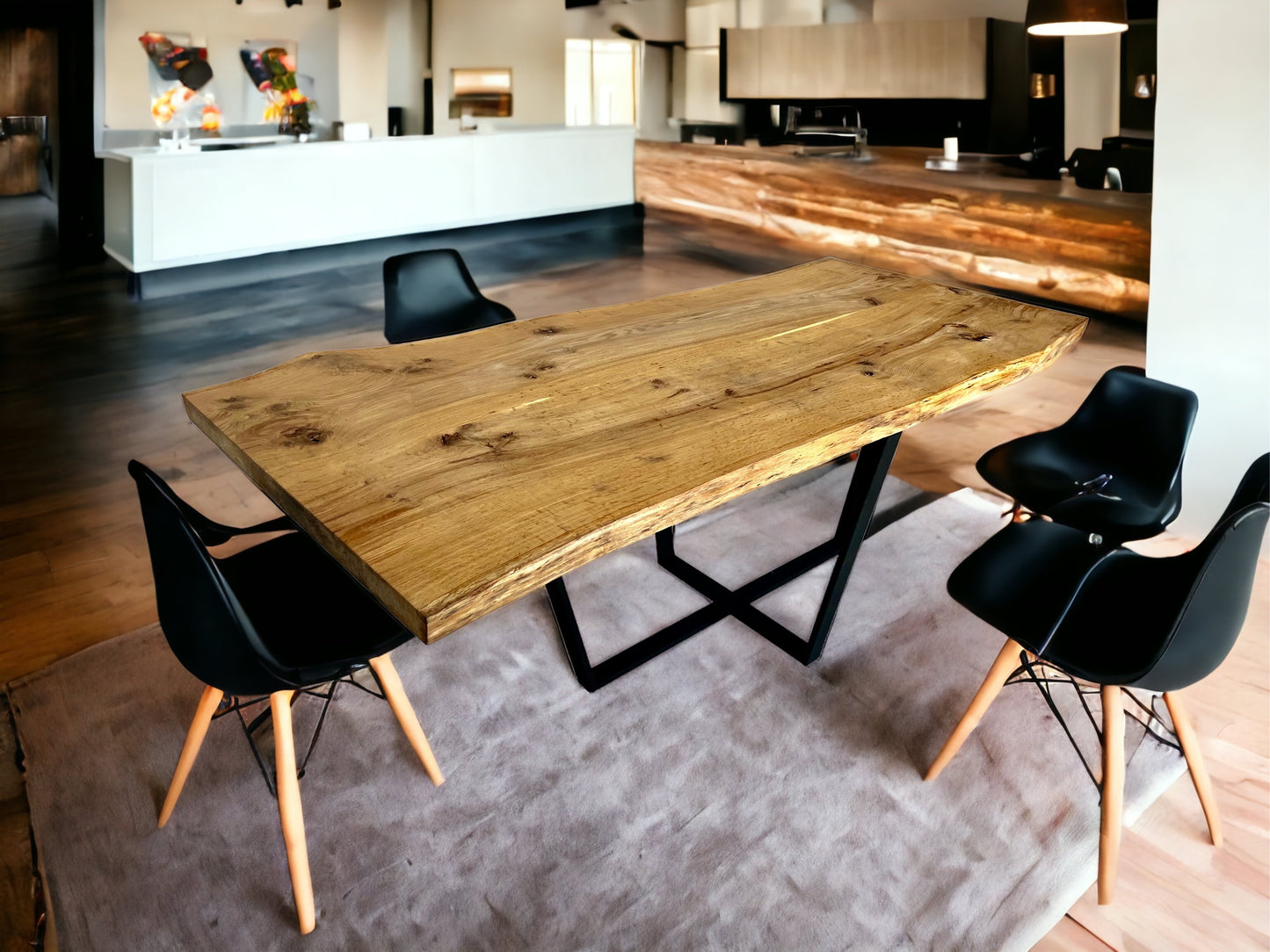 DENO oak dining table
